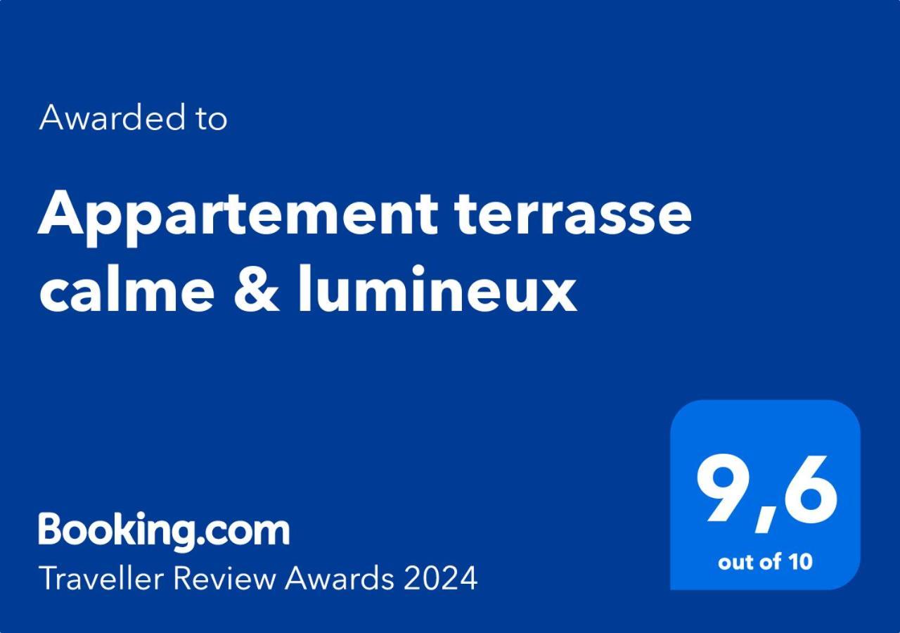 Appartement Terrasse - Hyper Centre - 2 - Parking Gratuit - Calme & Lumineux - Arrivee Autonome *